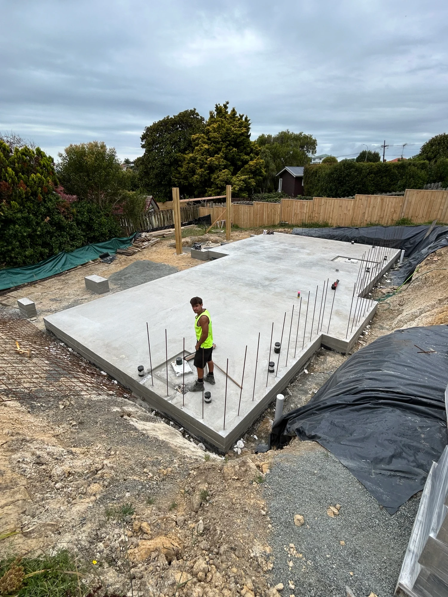 Foundation work in Auckland by LSM Construction
