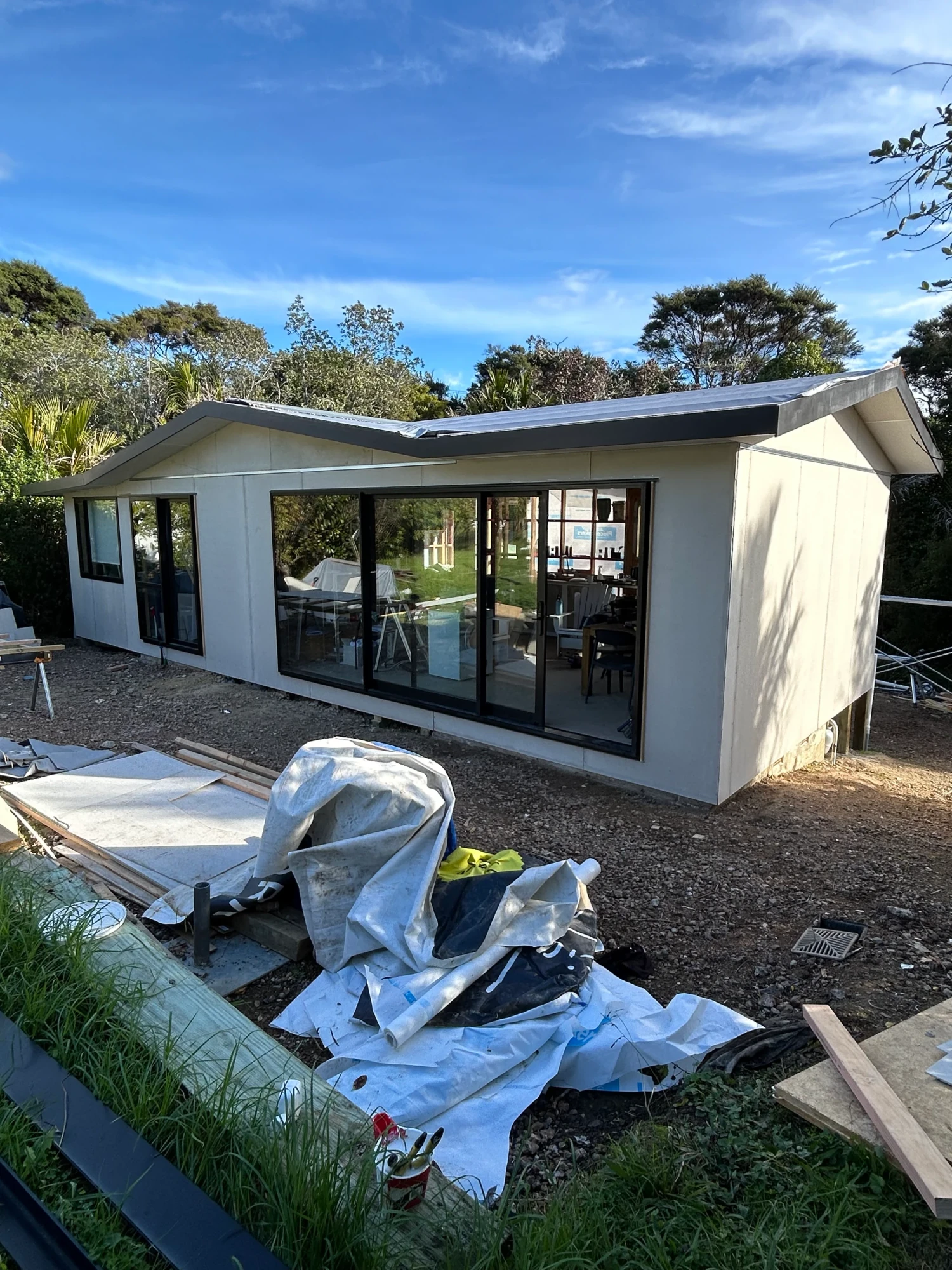 Completed architectural new build in Auckland