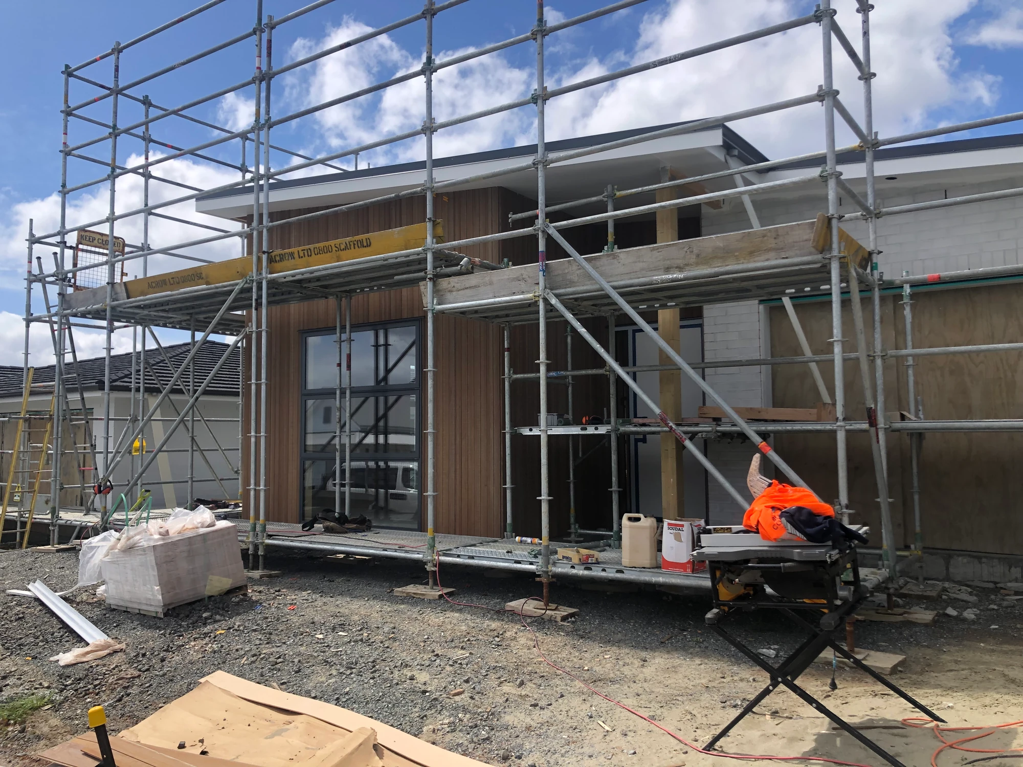 New build exterior by LSM Construction in Auckland
